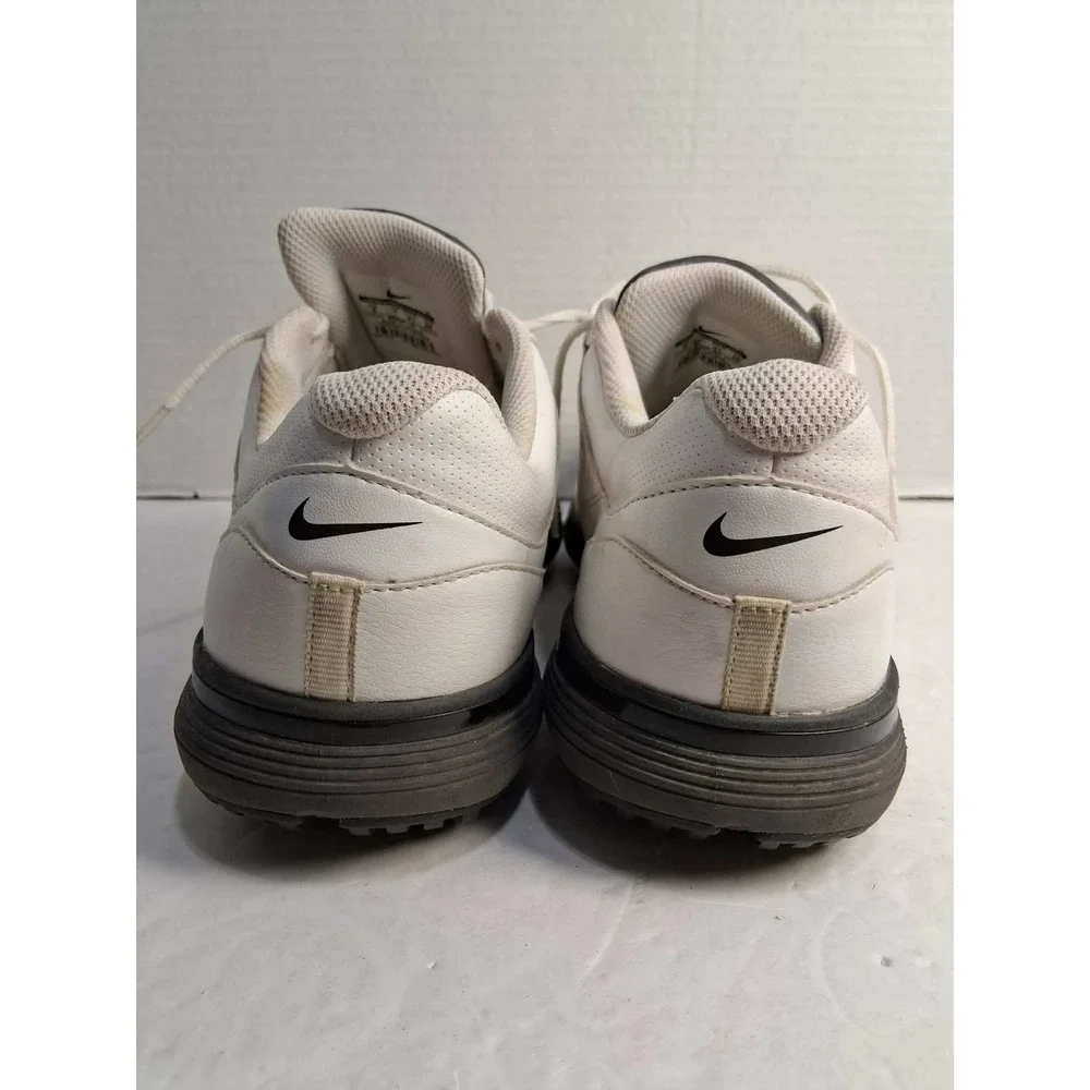 Nike Durasport III 3 Mens Sz 8 M White‎ Soft Spikes Golf Shoes 628527-101